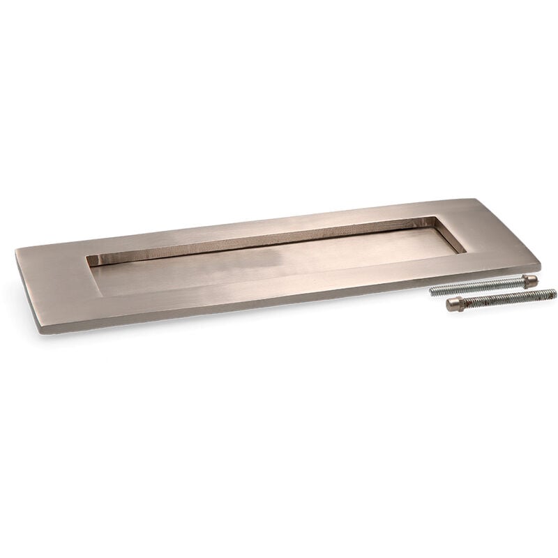 

Placa buzón niquel mate 100x305mm - EDM