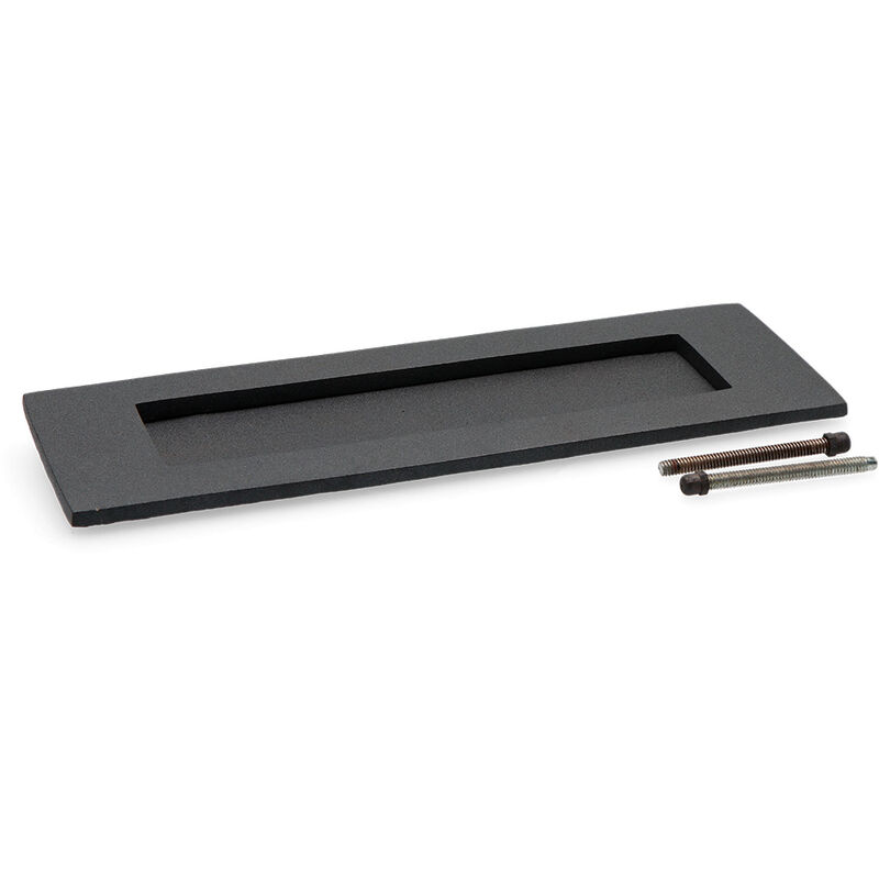 

Placa buzón negro rústico 100x305mm - EDM