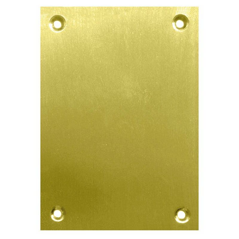 

Placa Ciega 2 Un.100X70Mm Laton Satinado