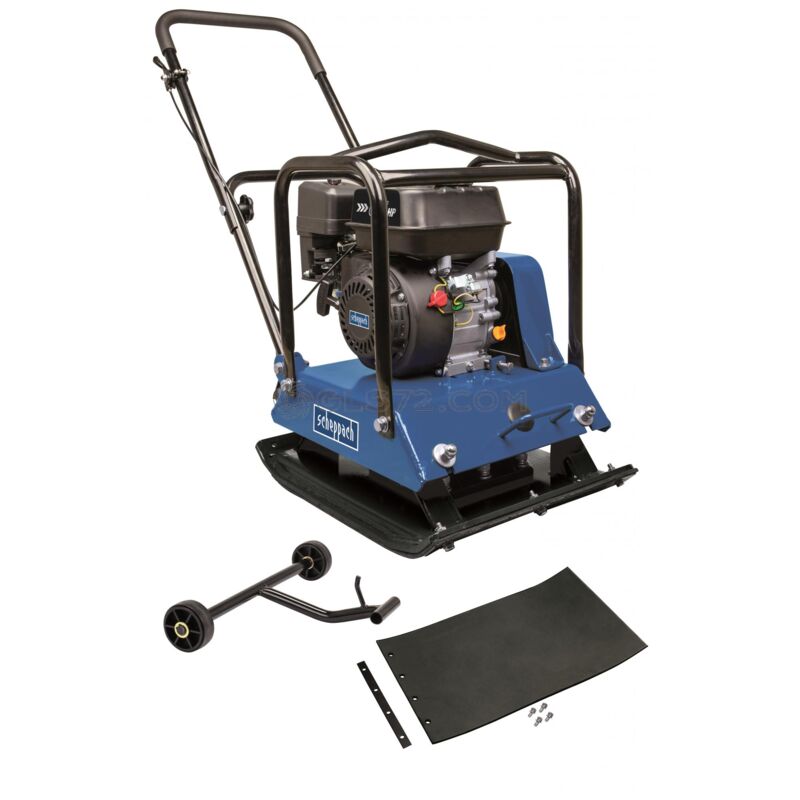 

PLACA VIBRATORIA COMPACTADOR CON MOTOR A GASOLINA 6,5HP HP1800S - Scheppach