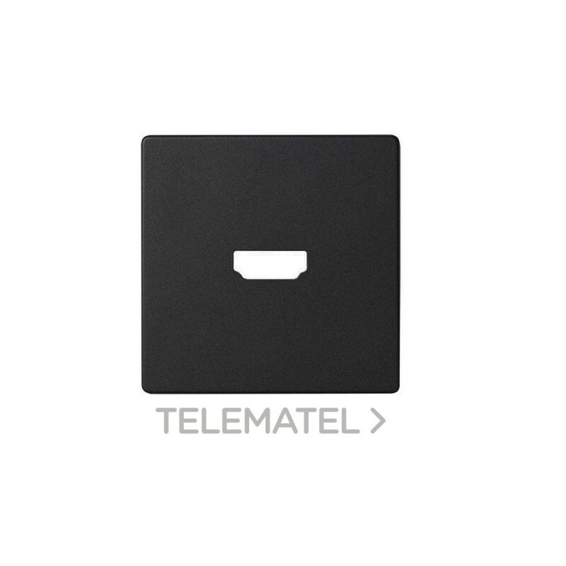 

Placa conector HDMI | negro mate 8201094-098 - Simon