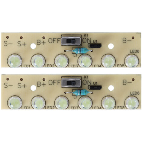 Placa controladora para lámpara solar RF1206 de 1,2 V con interruptor (2 unidades)