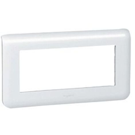 Placa de acabado Legrand mosaic 5 módulos termoplástico IK04