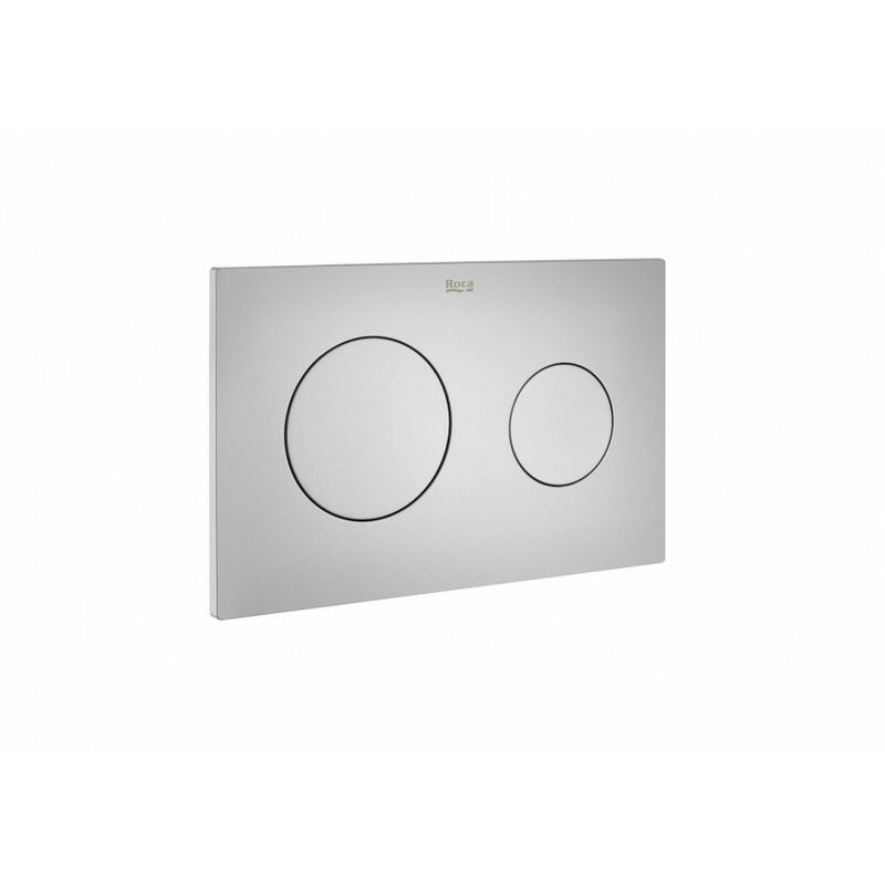 

Placa de accionamiento con descarga dual PL10 Dual IN-WALL lacada gris - Roca