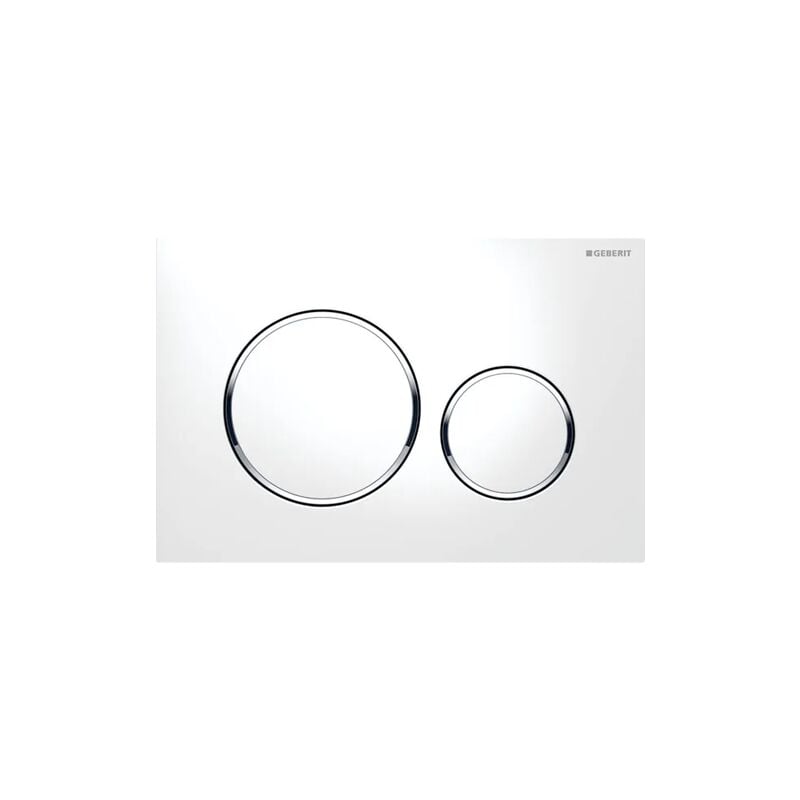 

Geberit - Pulsador blanco (cromo brillante) 115.882.KJ.1