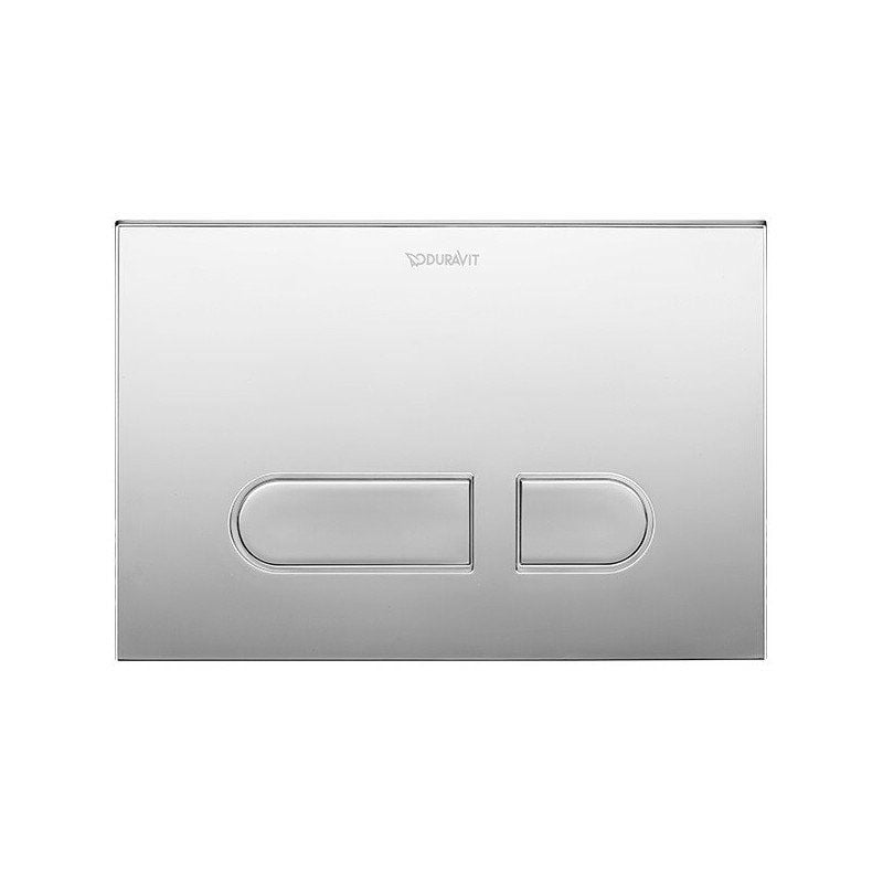 

Duravit - Placa de accionamiento DURASYSTEM A1 217x146,5mm para inodoro, plástico blanco