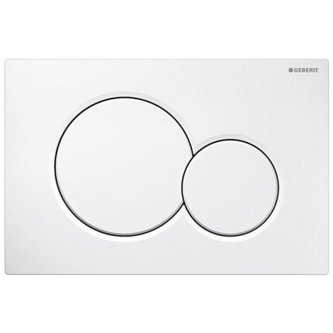 ALOVEZ Placa de accionamiento GEBERIT Sigma01 blanco alpino (115.770.11.5)