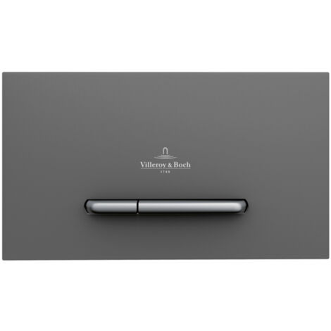 Placa de activación para inodoro VILLEROY ET BOCH ViConnect 300S Antracita mate