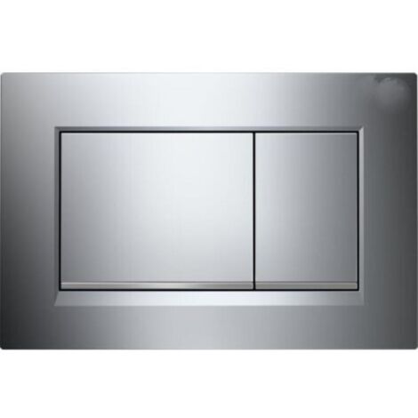 Placa de activación  Sigma20 para doble descarga: Cromo brillante, cromo mate (115.883.KH.1)-Producto compatible
