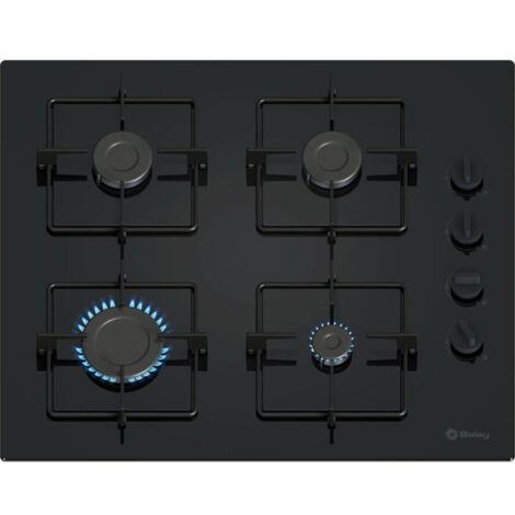 Vitrocerámica 60cm 4 Fuegos 6100w Negra - Spv4530b - Sauter