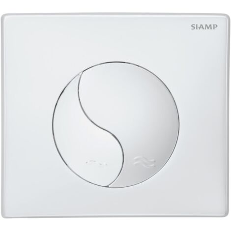 Placa de control para inodoro Yin Yang blanca - Siamp