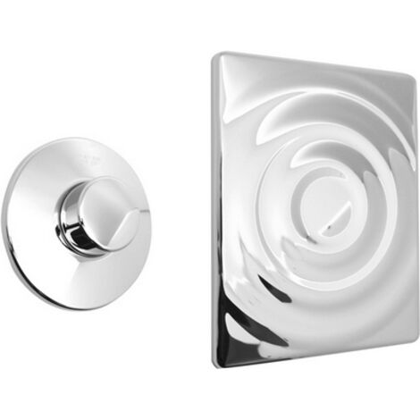 Placa de cubierta con accionamiento manual remoto Grohe cromado