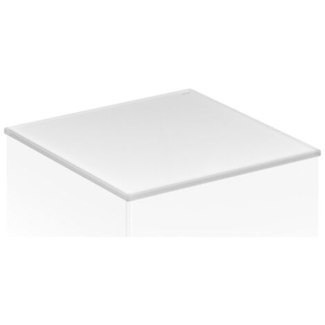 Placa de cubierta Edition 11 1066x3x524 mm cashmere vidrio transparente KEUCO