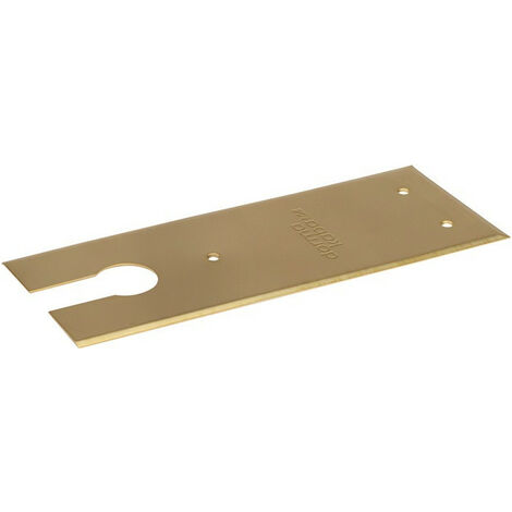 Placa de cubierta para BTS 84 mate cepillado