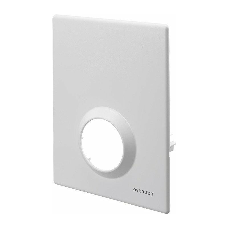 

Oventrop - Placa de cubierta para Unibox RTL, T, Vario y plus profundidad de instalación 57 mm, blanco