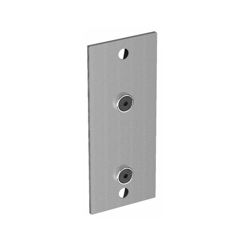 

Keuco - Placa de cubierta SMART CARE aluminio anodizado plateado (E6 EV1) / verch