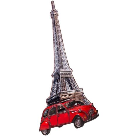 Placa de de metal roja 43x80x1