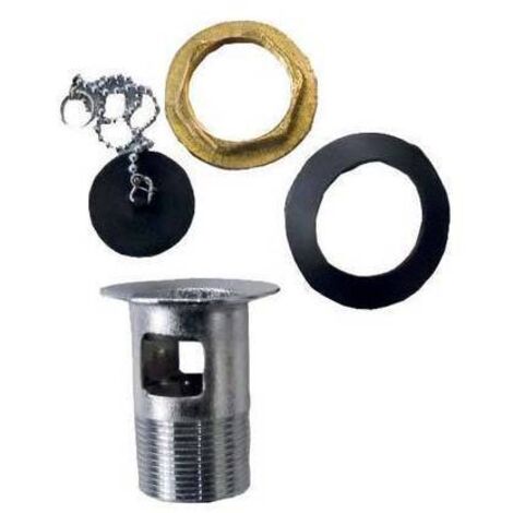 Placa de desag�e para lavabo + sobrellenado