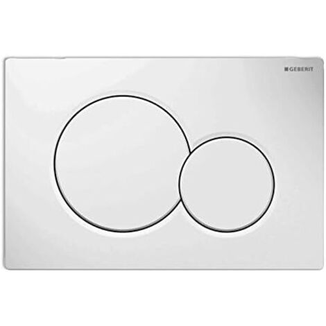 Placa de descarga para inodoros empotrados Geberit Sigma - Cromo mate