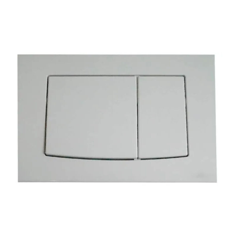 

Placa de doble flujo de ABS blanco Valsir Ganador 2
