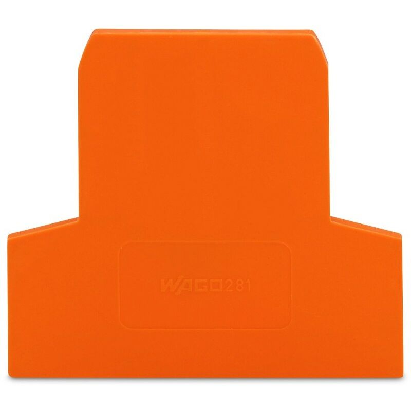 

placa de extremo 281-309 e intermedio - grosor 2,5 mm - Wago