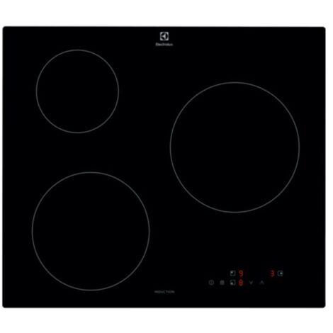 Placa de Inducción 60cm 3 Zonas Fuego 24cm ELECTROLUX CIB60320CK