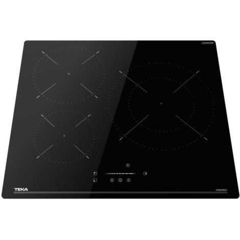 Placa de Inducción 60cm 3 Zonas Fuego 29cm Teka IBC 63 BF110 dobl