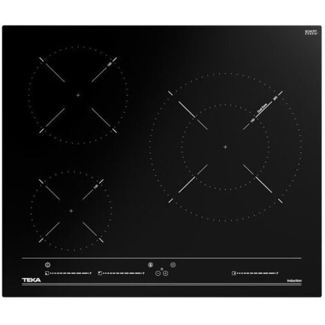 Placa de Inducción 60cm 3 Zonas TEKA IBC 63015 MSS PNC, 112520