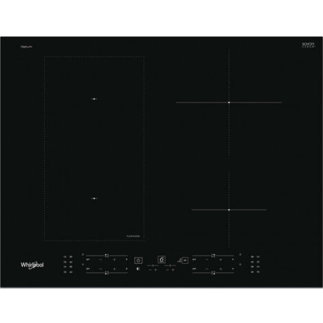 Placa de inducción 65cm 4 fuegos 7200w negro - WLB4265BFIXL - Whirlpool -
