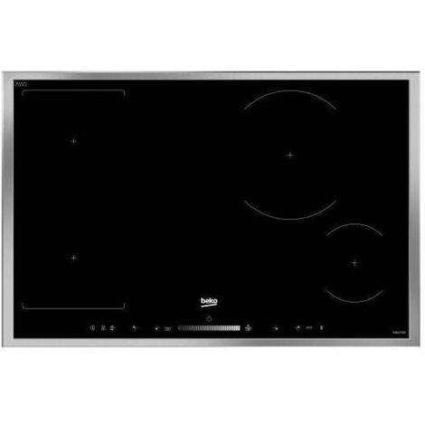 Placa de inducciÓn beko hii 84500 fhtx hobs negro integrado  4 zona(s)