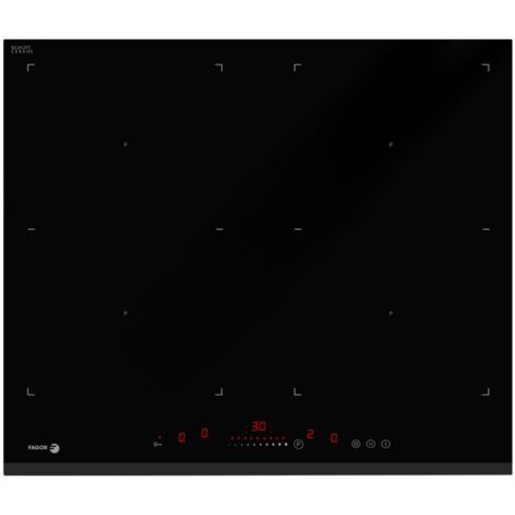Placa de Inducción Flex 59,2cm 4 Zonas Fuego 22cm FAGOR 3IF-ZONE4