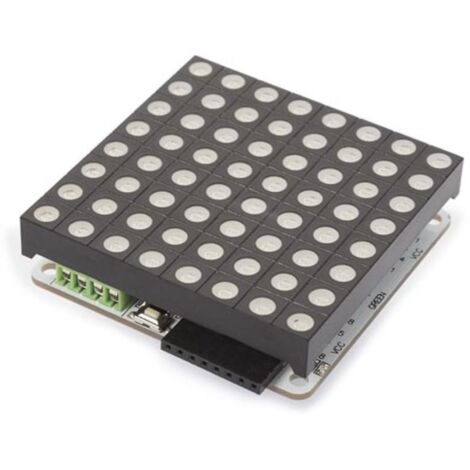 PLACA DE MATRIZ LED RGB Y PLACA DE CONTROL BASADA EN ATMEGA328
