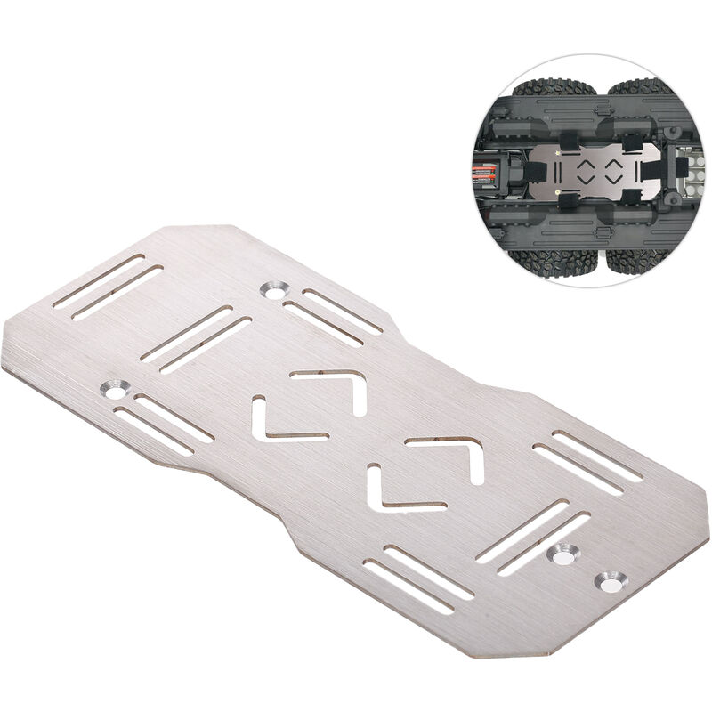 

Happyshopping - Placa de montaje de bateria de metal para coche RC para 1/10 RC Crawler Car TRAXXAS TRX6