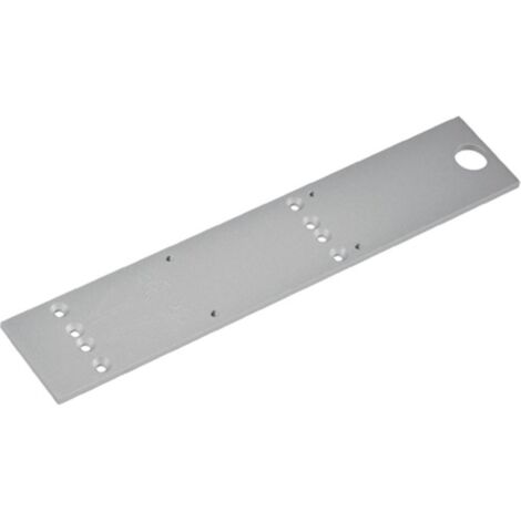 Placa de montaje plateada para TS 73 EMF DORMAKABA