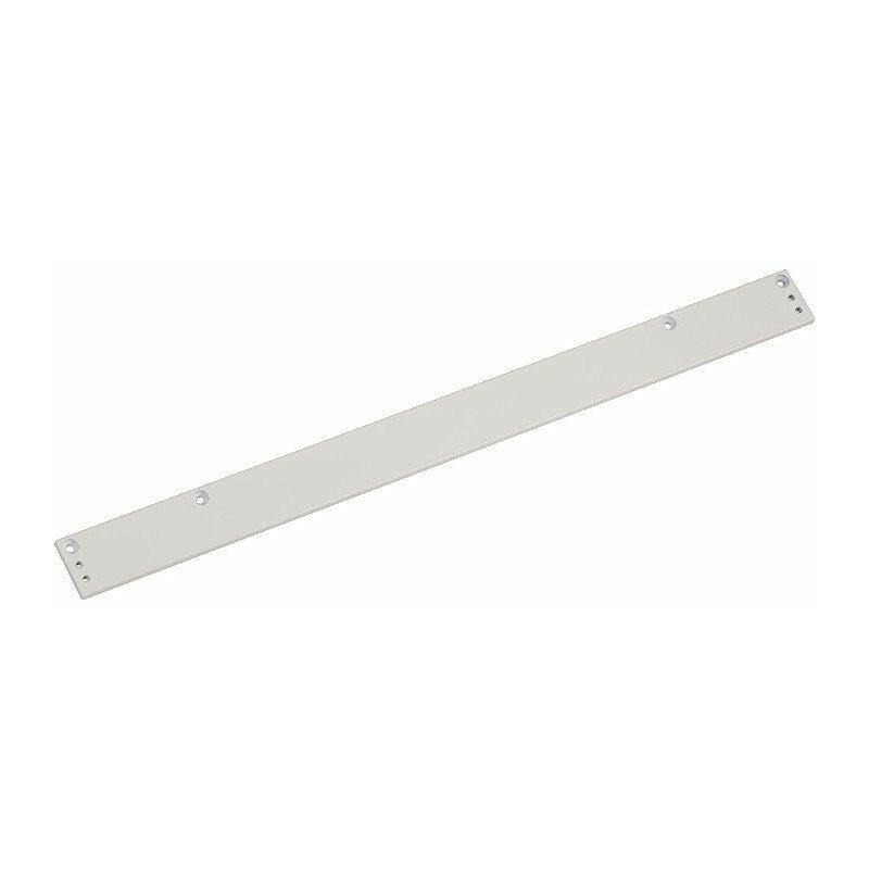

Placa de montaje PORTEO para carro corredera Porto blanco 9016 H.40mm DORMAKABA