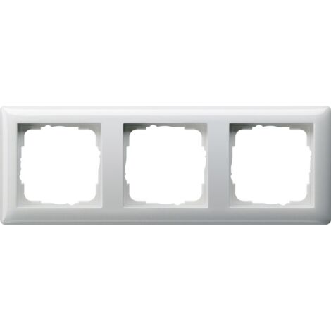 Placa de pared Gira standard 55 resistente a roturas sin tornillos