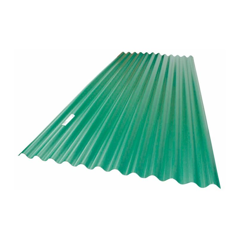 

Placa de techo en PVC pequeña 200x90cm Color VERDE