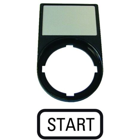 Placa descriptiva M22S-ST-GB1 START