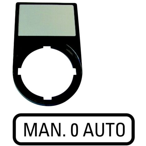 Placa descriptiva M22S-ST-GB12 MAN-0-AUTO