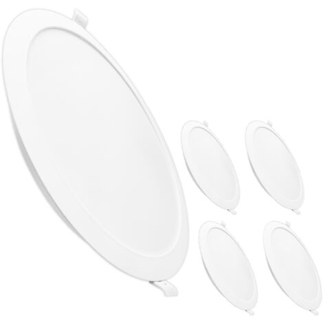 LED ATOMANT SL Placa Downlight LED Circular 18W 1650LM Corte 190-205mm Driver integrado Blanco Frío 6500K - Pack 1 Ud.