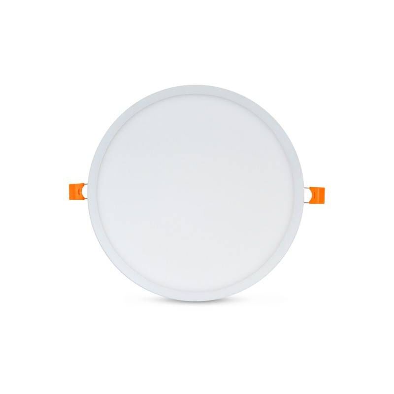 

Placa downlight LED circular empotrable de diámetro ajustable 20W | Blanco Neutro