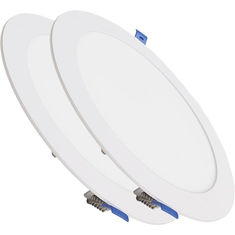

Placa Downlight LED Circular Plana 20W 1800LM Corte 205mm | Blanco Cálido 3000K - Pack 2 Uds. - Blanco Cálido 3000K