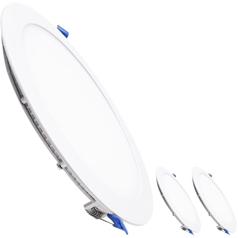 

Placa Downlight LED Circular Plana 20W 1800LM Corte 205mm | Blanco Frío 6500K - Pack 3 Uds. - Blanco Frío 6500K