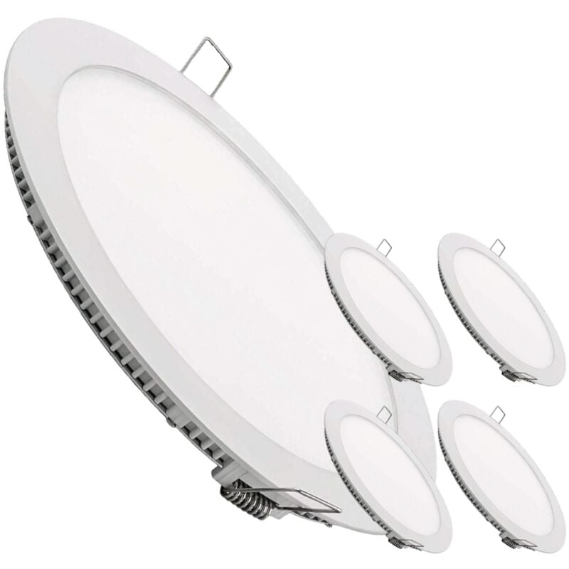 

Placa Downlight LED Circular Plana 24W 2200LM Corte 280mm | Blanco Neutro 4500K - Pack 5 Uds. - Blanco Neutro 4500K