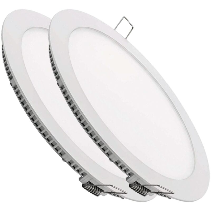 

Placa Downlight LED Circular Plana 24W 2200LM Corte 280mm | Blanco Cálido 3000K - Pack 2 Uds. - Blanco Cálido 3000K