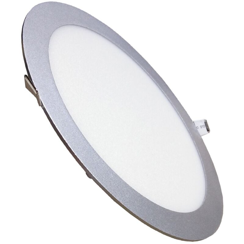 

Placa Downlight LED Circular Plana 24W 2200LM Corte 280mm Marco Plata | Blanco Frío 6500K - Pack 1 Ud. - Blanco Frío 6500K