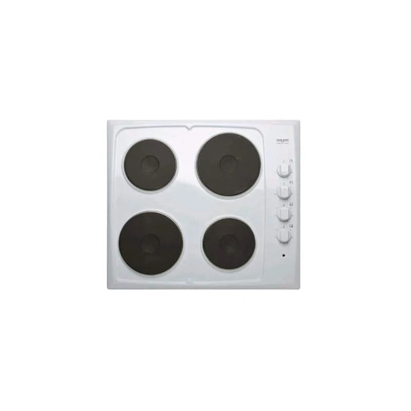 

Placa eléctrica, 4 quemadores, blanca, 580x510mm
