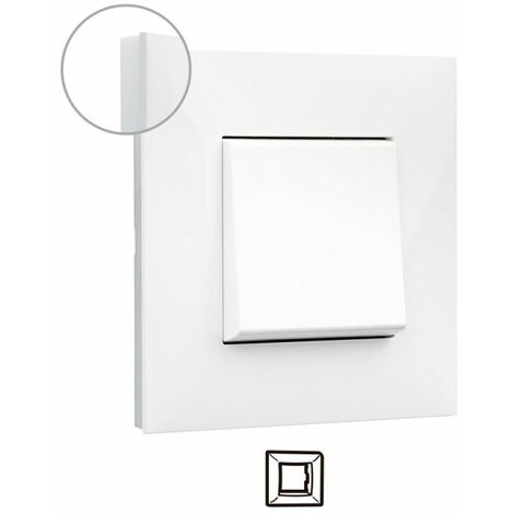 Placa Embellecedora 1 Elemento Blanco LEGRAND Valena Next 741001 Blanco