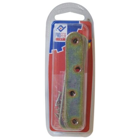 PLACA ENSAMBLAR RECTA BICROM 4 - 100X20 MM