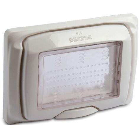Placa estanca tapa autoportante Master Mix IP55 Blanco 43603